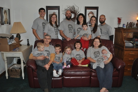 Picture of Dads 60th Birthday! Custom T-Shirt Design Dads 60th Birthday! T-Shirt Photo